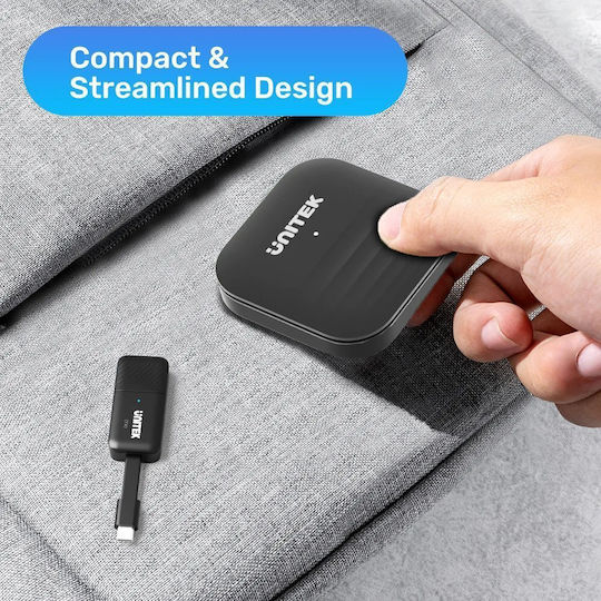 Unitek Vc Wireless Usb-c To Hdmi Extender Kit Up To 50m V1184a
