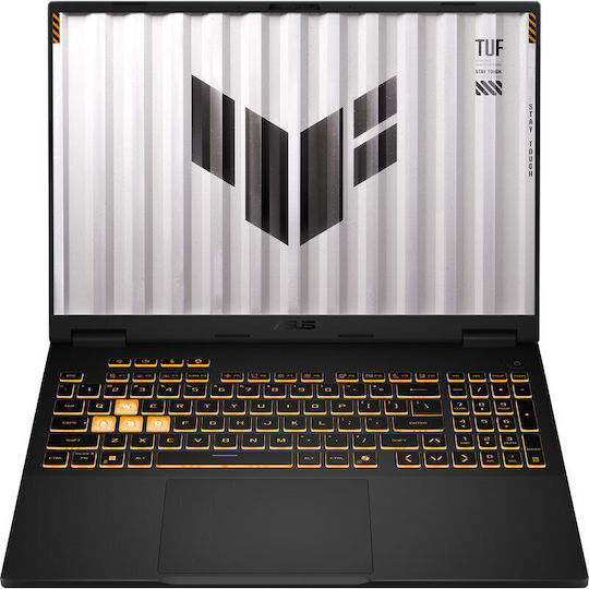 Asus TUF Gaming F16 FX608JHR-RV063 16" IPS FHD+ 165Hz (Kern i7-14650HX/16GB/512GB SSD/GeForce RTX 5050/Kein Betriebssystem) (US Tastatur)