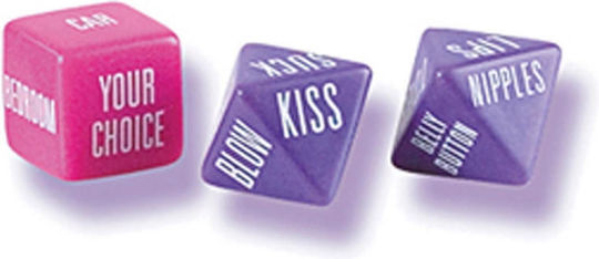 Calexotics Spicy Dice Ερωτικό Παιχνίδι Ζαριών 3τμχ 12567