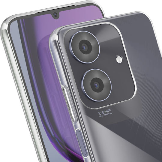 Avizar Slim Case Realme Note 60 In Soft Silicone Transparent