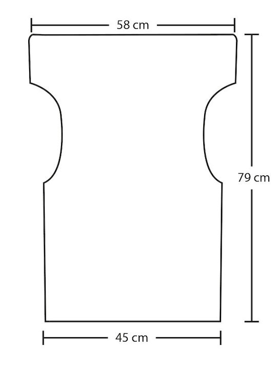 Scaun de regizor Lemn Torino Karydi / Ekru 59x51x85cm