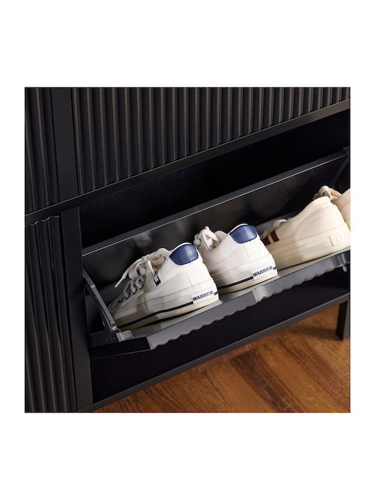 Metalică Suport pentru pantofi L100xW19xH91cm
