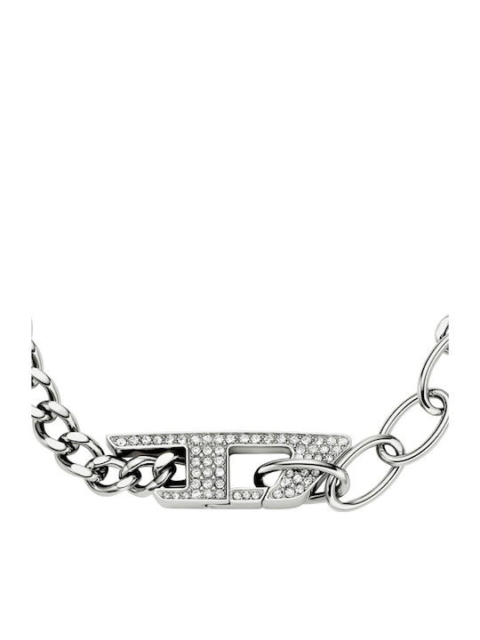 Diesel-d Armband Logo Zirkon Dx1627040