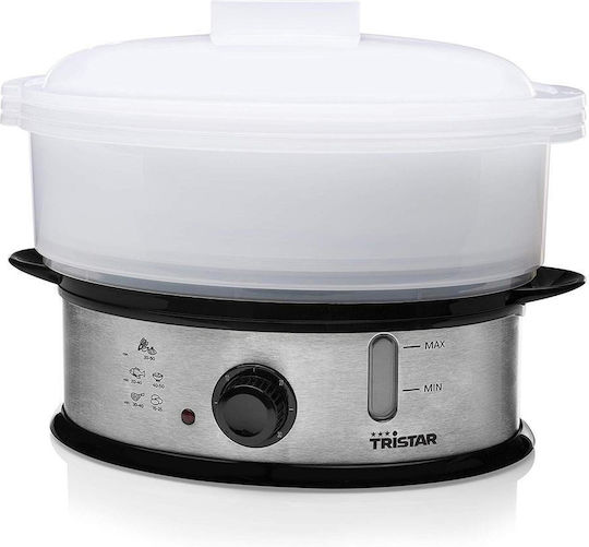 Tristar Food Steamer with 3 Steaming Decks 11lt
