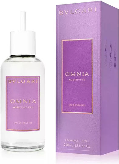 Bvlgari Omnia Amethyste Eau de Toilette Refill 200ml