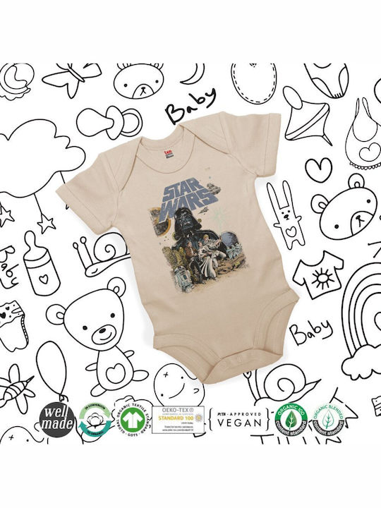 Koupakoupa Star Wars Къс ръкав Natural (ecru)
