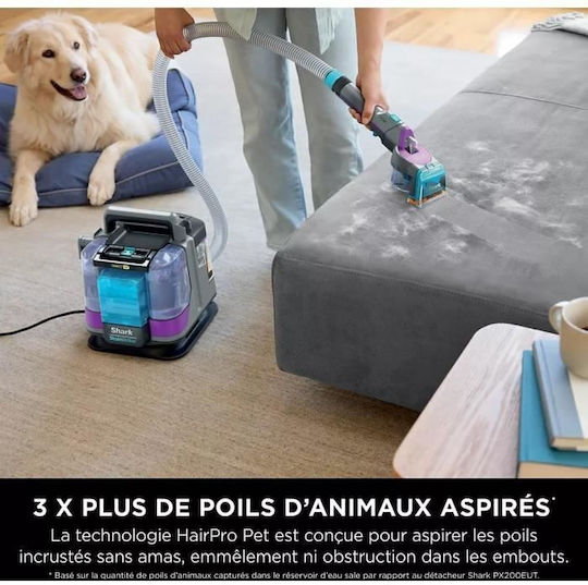 Shark Pro PX250EUT Σκούπα Υγρών / Στερεών 450W με Πλαστικό Κάδο 1.2lt