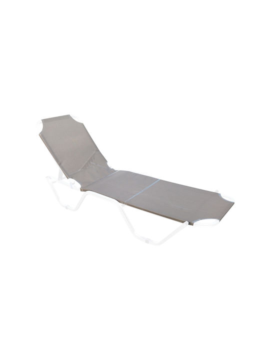 Woodwell Sunbed Cover Creta Cappuccino 200x26 cm