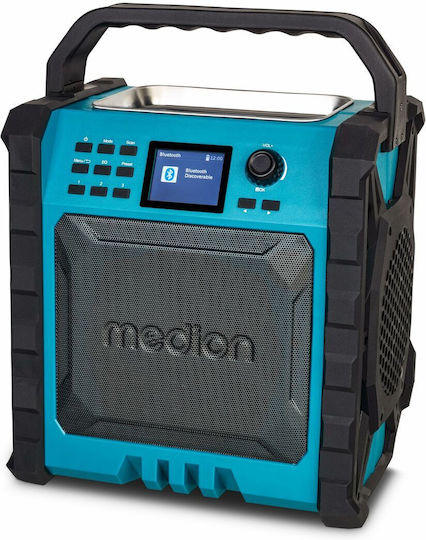 Medion LIFE P66896 Premium Επιτραπέζιο Ραδιόφωνο Ρεύματος DAB+ με Bluetooth και USB Μπλε