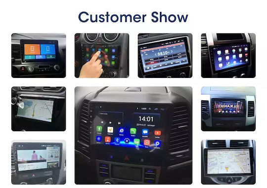 Car Audio System for Hyundai Getz 2002-2011 (Bluetooth/USB/WiFi/GPS/Apple-Carplay/Android-Auto) with Touch Screen 9"