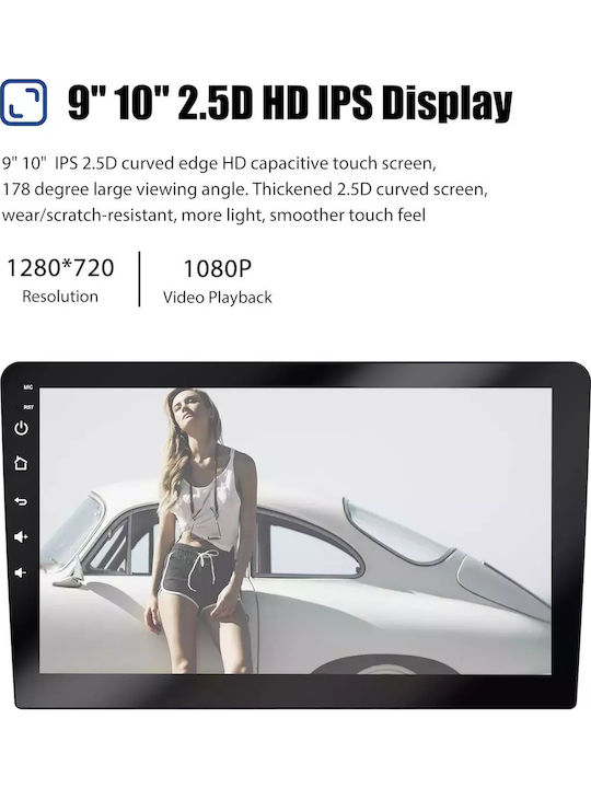 Car Audio System for Hyundai Getz 2002-2011 (Bluetooth/USB/WiFi/GPS/Apple-Carplay/Android-Auto) with Touch Screen 9"