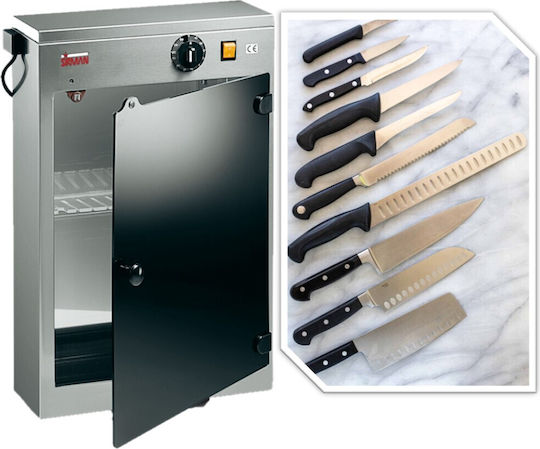 Sirman Knife Sterilizer Ultraviolet Light for 15 Knife 24W 40x14x52cm Ster