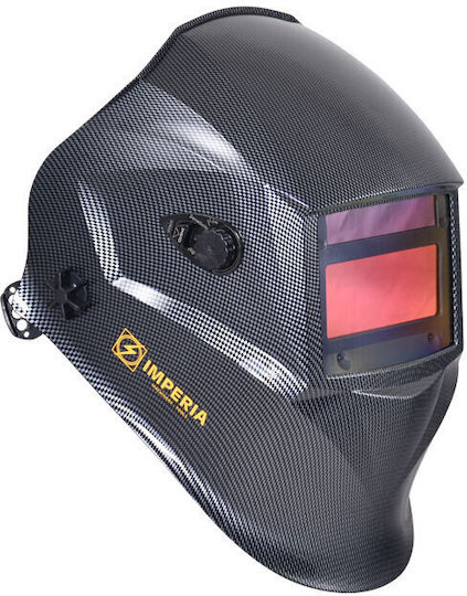 Imperia Welding Helmet with 95x43mm Visual Field Black