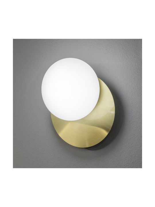 Ideal Lux Lamp Wall with Socket GX53 Gold 25x12.5x21cm