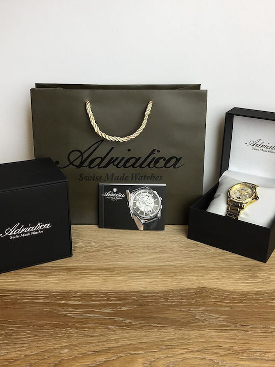 Adriatica Watch with Battery Mechanism