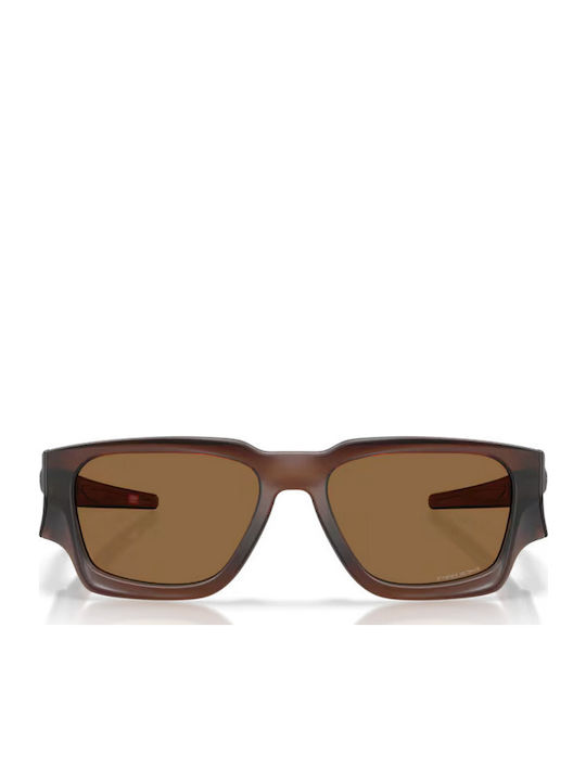 Oakley Instagator Мъжки Слънчеви Очила с Кафява Пластмасова Рамка и Кафяви Стъкла OO9514-07
