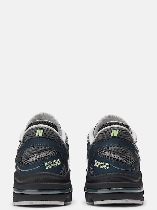 1000 Sneakers Deep Ocean Silver Metallic