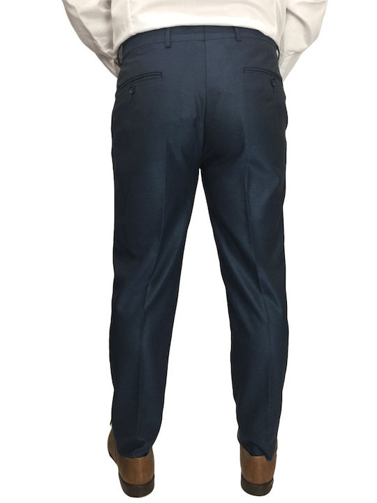 Trousers Suit in Slim Fit Navy