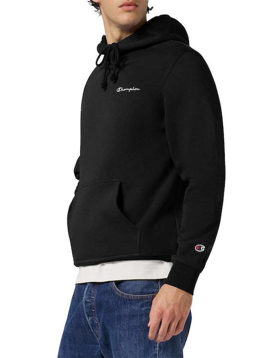 Sweatshirt with Hood Black
