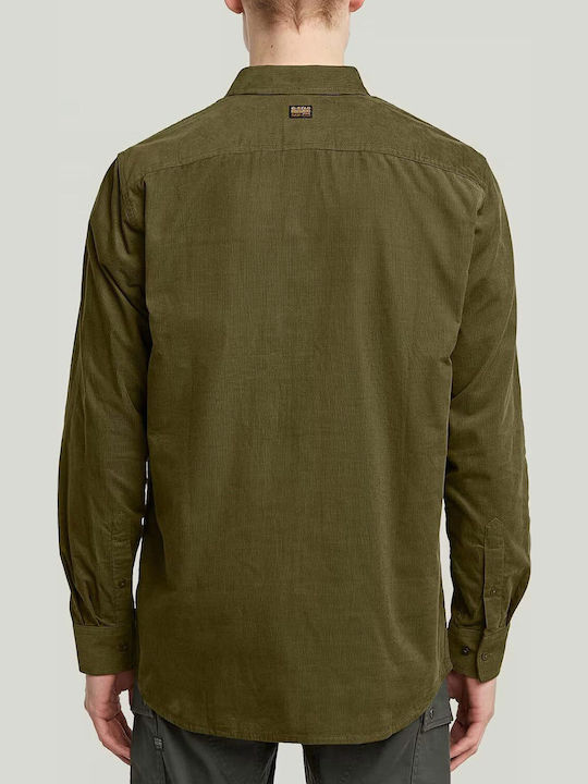 G-Star Raw Clean Πουκάμισο Dark Olive