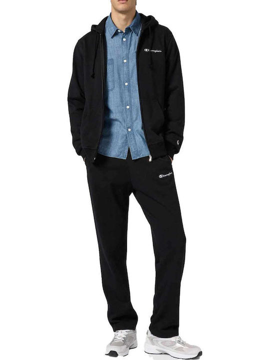 Sweatpants without Elastic Black