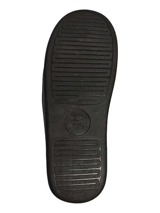 Men's Slippers with Fur Gray