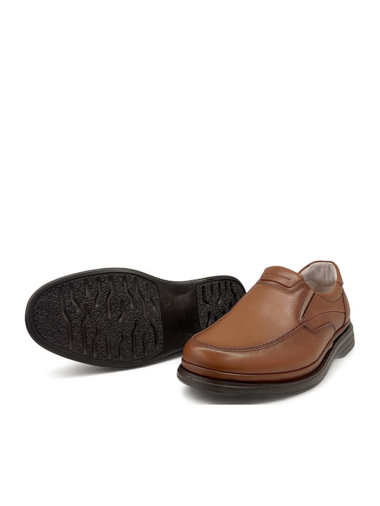 Leder Herren Freizeitschuhe Anatomisch Braun