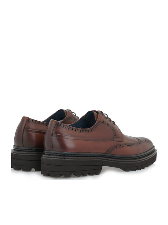 Men's Leather Casual Shoes Tabac Brown