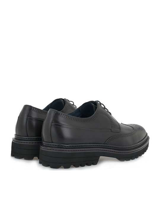Men's Leather Casual Shoes Black