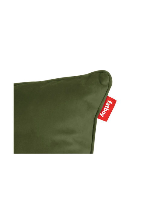 Fatboy Sofa Cushion Velvet Recycled Deep Green 50x50cm