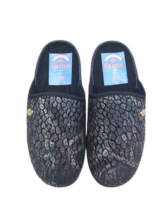 Winter Women's Slippers Black