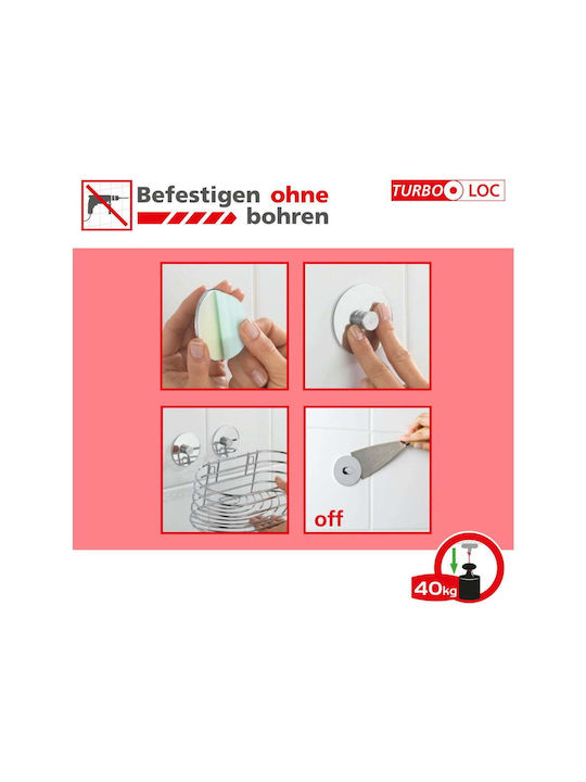 Wenko Wall-mounted Dispenser Plastic White 250ml