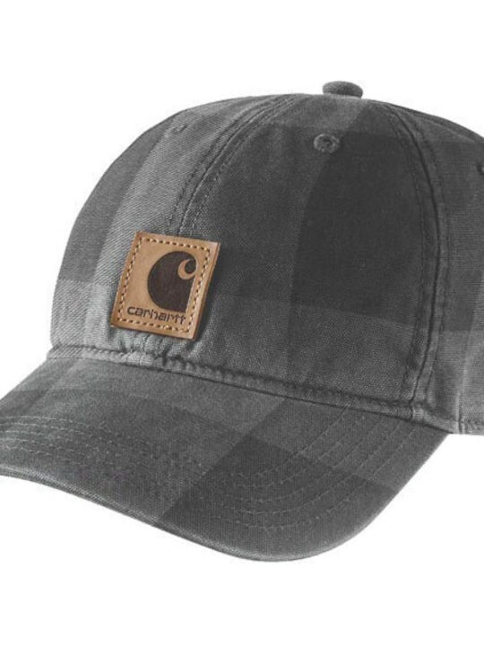 Καπέλο Carhartt Flannel Cap Gravel