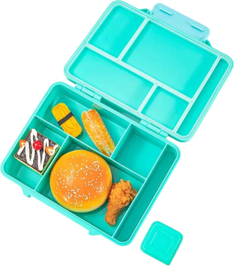Queen Mother Plastic Kids' Food Container 1lt Purple x x 16cm