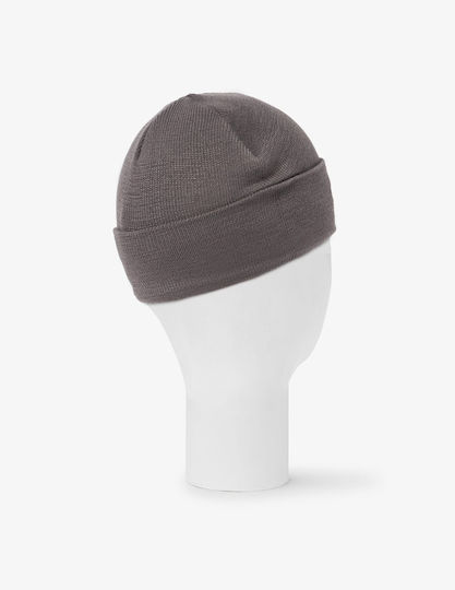 Beanie Ανδρικός Σκούφος Πλεκτός σε Γκρι χρώμα