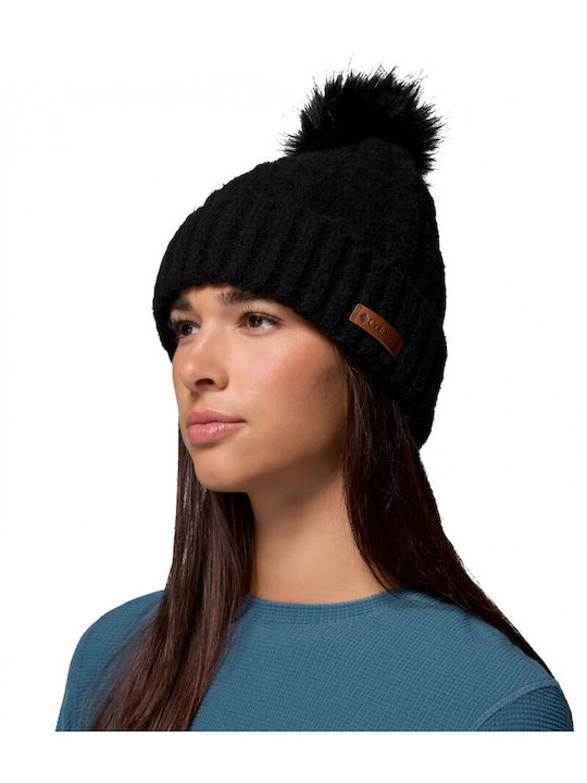 Winter Blur Ii Beanie Γυναικείος Σκούφος Πλεκτός σε Μαύρο χρώμα