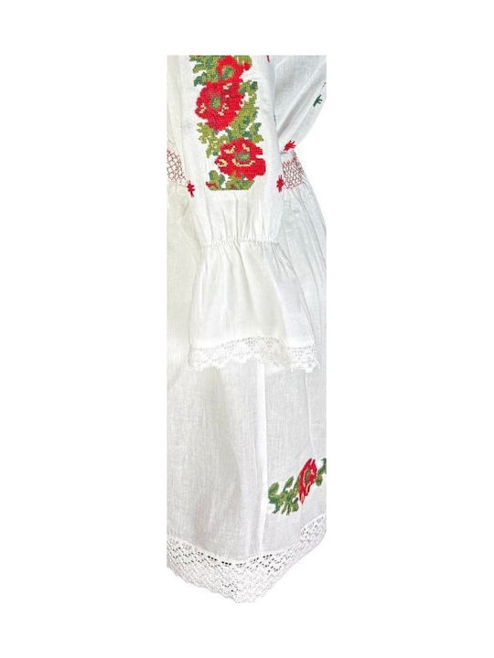 Mädchen Kostüm Stil Cpc Weiß Beige