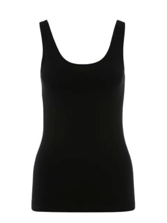 Women's T-Shirt with Spaghetti Strap Black 3Pack