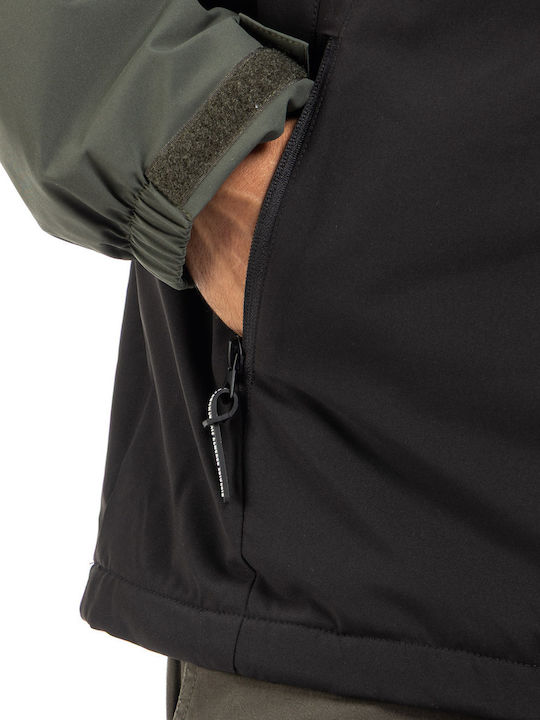 Sweatshirt with Hood Khaki