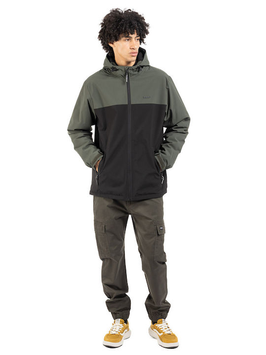 Sweatshirt with Hood Khaki