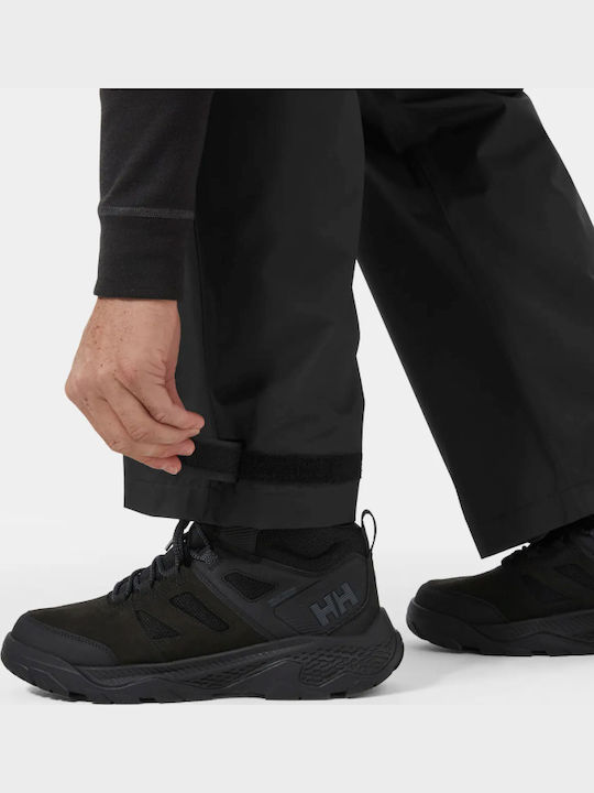 Helly Hansen Rain Bărbați Lung Pantaloni de drumeție Negru