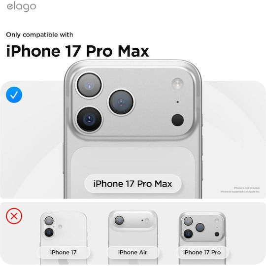 Elago Back Cover Δερμάτινο Ροζ (iPhone 17 Pro Max)