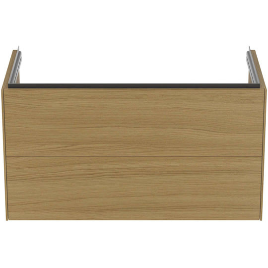 Ideal Standard Conca Шкаф без Мивка със светлина Д100xШ50.5xВ55.5см Καφέ Ματ Light Oak