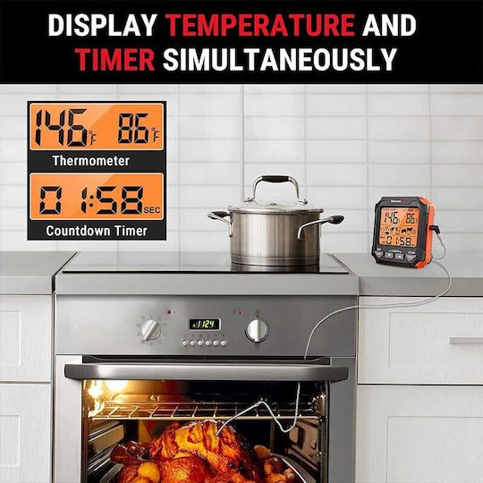 Thermo Pro Ψηφιακό Θερμόμετρο Μαγειρικής με Ακίδα