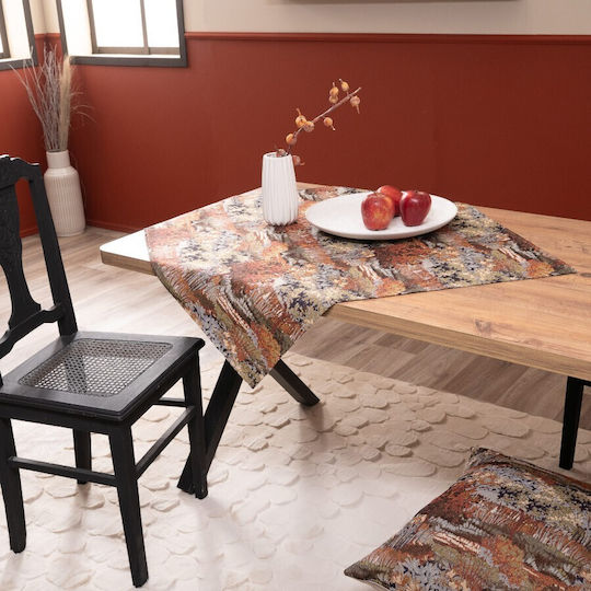 Teoran Кариран Памучна Zamora Многоцветен 90x90бр