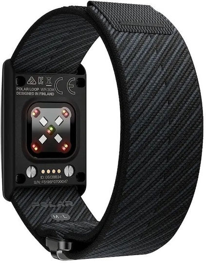 Polar Loop Gen2 Αδιάβροχο Μαύρο