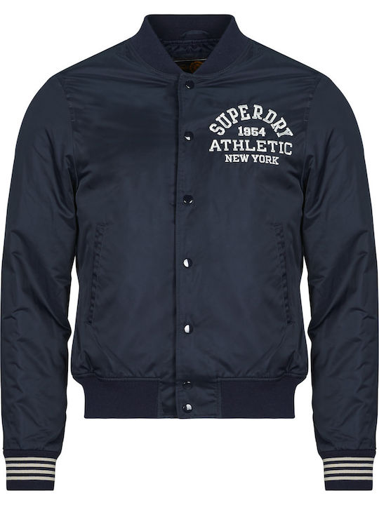 Varsity Bomber Κολλεγιακό Μπουφάν Μπλε
