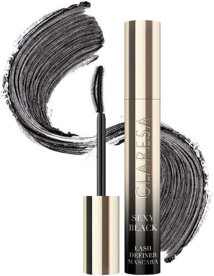 Claresa Farbige Wimperntusche Schwarz 10g