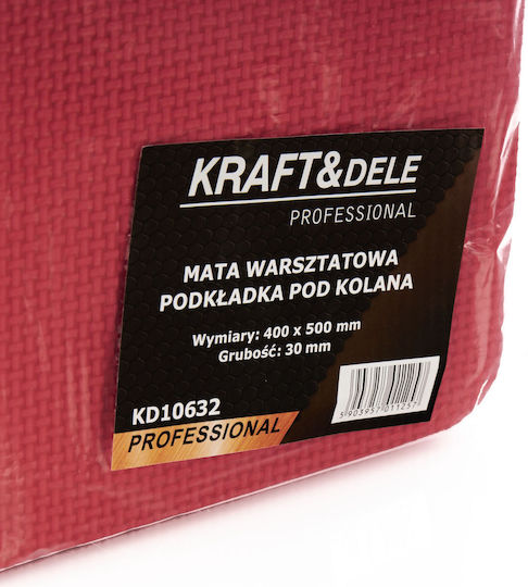 Werkstatt-Kniematte 400x500x30mm Kraft&dele Kd10632