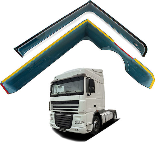 Set 2 Wind Deflectors Daf Xf 105 Euro-5 1997-2015